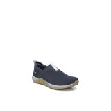 Wide Width Women's Echo Knit Sneakers by Ryka in Blue Ink (Size 8 W)