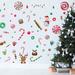 The Holiday Aisle® Candy Winterland Wall Decal in Green/Red/Yellow | 51.2 H x 90.5 W in | Wayfair 6BB3CC3C5BAE4CB2A2198C3259882AFC