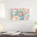 Winston Porter Tulip Bouquet III by Samuel Dixon - Wrapped Canvas Painting Canvas in Green/Pink | 8 H x 12 W x 1.25 D in | Wayfair