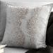 Bungalow Rose Prasanna Square Cotton Pillow Cover & Insert Polyester/Polyfill/Cotton in White | 18 H x 18 W x 3 D in | Wayfair