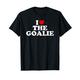 I Love The Goalie – Herz T-Shirt
