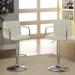 Corvelli Modern Adjustable Swivel Barstool (Set of 2) by Furniture of America