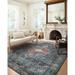 Alexander Home Sara Distressed Boho Medallion Ultra Plush Area Rug