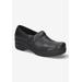 Extra Wide Width Women's Lead Flats by Easy Street in Black (Size 9 WW)