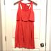 Jessica Simpson Dresses | Jessica Simpson Orange Sleeveless Dress Size 4 | Color: Orange | Size: 4