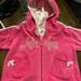 Adidas Jackets & Coats | Adidas Pink Velour Coat, Sz 6 Months, Worn Once | Color: Pink/White | Size: 6-9mb