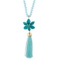 Kate Spade Jewelry | Kate Spade Turquoise Lovely Lillies Necklace | Color: Gold | Size: Os