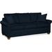 Braxton Culler Park Lane 81" Rolled Arm Sofa w/ Reversible Cushions in Gray/Blue/Brown | 36 H x 81 W x 37 D in | Wayfair 759-011/0229-66/HAVANA