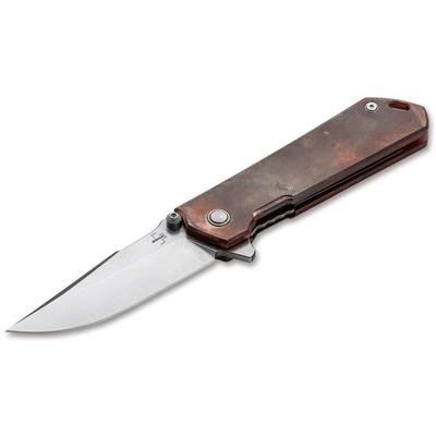 Boker Plus Kihon Assisted Opening Folding Knife 3.34in D2 Copper Handle 01BO165