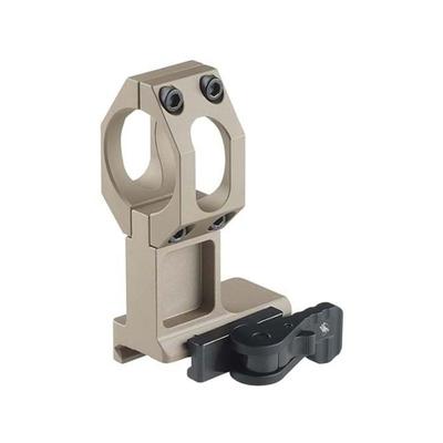 American Defense Manufacturing Aimpoint M68/CompM2/Pro QD Mount NV Height Tactical Legacy Lever Flat Dark Earth AD-68-NV-FDE-TAC