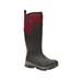 Muck Boots Arctic Ice Grip A.T. Tall Boots - Women's Black/Maroon 11 ASVTA-600-RED-110