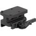 American Defense Manufacturing Trijicon RMR Lightweight QD Mount Titanium Lever Lower 1/3 Co-Witness Mount Height Black AD-RMR-LW-11-TL