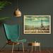 East Urban Home Ambesonne Eiffel Tower Wall Art w/ Frame, Paris Cityscape France Scene View From A Wooden Deck Table Urban Life Classic | Wayfair