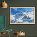 East Urban Home Ambesonne Mountain Wall Art w/ Frame, Mountain Landscape Ski Slope Winter Seasonal Sport Telfer & Snowboarding Image | Wayfair