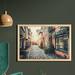 East Urban Home Ambesonne Europe Wall Art w/ Frame, Picture Of An Old Town At Sunset w/ Retro Vintage Effect Nostalgia Touristic City | Wayfair