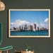 East Urban Home Ambesonne Michigan Wall Art w/ Frame, Skyline Of Downtown Detroit From Windsor Ontario Modern Architecture Cityscape | Wayfair