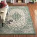 Green 63 x 0.2 in Area Rug - Lark Manor™ Dracut Oriental Dark/Beige Indoor/Outdoor Area Rug | 63 W x 0.2 D in | Wayfair