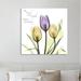 Latitude Run® "Tulips Salvation" Gallery Wrapped Canvas By Albert Koetsier Canvas | 48 H x 48 W x 1.5 D in | Wayfair