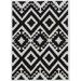 Black 60 x 1 in Area Rug - Foundry Select Equelle Handmade Rug Geo Teal Cream Polyester | 60 W x 1 D in | Wayfair 8746AE7F44D44AD5BA9038B66E637757