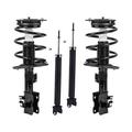 2007-2012 Nissan Altima Front and Rear Suspension Strut and Shock Absorber Assembly Kit - Detroit Axle