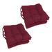 16-inch Square Indoor/Outdoor Chair Cushions (Set of 4) - 16 x 16