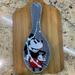 Disney Kitchen | Disney Mickey Mouse Ceramic Spoon Rest | Color: Gray/Red | Size: Os