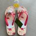 Kate Spade Shoes | Kate Spade Flamingo Flip Flops - 5m | Color: Pink | Size: 5