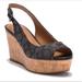 Coach Shoes | Coach Wedges | Color: Black/Tan | Size: 7.5