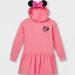 Disney Dresses | Girls' Disney Minnie Mouse Hooded Sweater Dress | Color: Pink | Size: Various