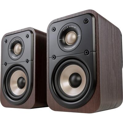 Polk Sig Elite ES10 Walnut pr satellite speakers