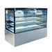 Cooler Depot 26.8 cu.ft Refrigerated Display Case in Gray | 54 H x 72 W x 30 D in | Wayfair RT6F