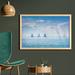 East Urban Home Ambesonne Ocean Wall Art w/ Frame, Sail Boats Sea Regatta Race Sports Panoramic View Seascape Summer Sky Photo | Wayfair