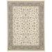 Blue/White 120 x 0.33 in Indoor Area Rug - Astoria Grand Jackson Oriental Ivory/Blue Area Rug | 120 W x 0.33 D in | Wayfair ASTG4255 33112320