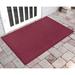 Matterly WaterHog Chevron Indoor Outdoor Door Mat Synthetics in Pink/White/Indigo | Rectangle 3' x 5' | Wayfair 20489600035