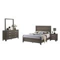 Union Rustic Aayushi Standard 4 Piece Bedroom Set Wood in Gray | Twin | Wayfair A66BF2DEA97E453494A0B37FA5A11ACF