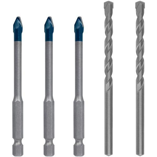 BOSCH 5-tlg. HEX-9 HardCeramic Bohrer Mixed Set 6 mm weiß Image