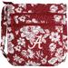 Vera Bradley Alabama Crimson Tide Rain Garden Triple-Zip Hipster Crossbody Bag