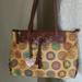 Dooney & Bourke Bags | Dooney & Bourke Colorful Canvas Shoulder Bag | Color: Orange/Red | Size: Os