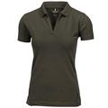 Nimbus Womens/Ladies Harvard Stretch Deluxe Polo Shirt (S) (Olive)