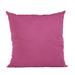 Plutus Pink Solid Shiny Velvet Luxury Throw Pillow