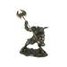 Greek Mythology Battle Ready Minotaur Bull / Man Bronzed Finish Statue - 13.75 X 9.25 X 5.5 inches