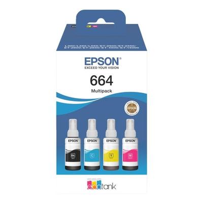 Epson Tinten-Set »664 EcoTank« schwarz
