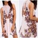 Free People Dresses | Free People Floral Print Lace-Inset Mini | Color: Pink/Purple | Size: M