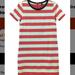J. Crew Dresses | J. Crew Red And Cream Rugby Dress. | Color: Cream/Red | Size: Xs