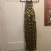 Anthropologie Dresses | Dress | Color: Black/Gold | Size: Mp