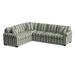 Gray Sectional - Braxton Culler Bedford 117" Wide Corner Sectional Polyester/Upholstery | 38 H x 117 W x 94 D in | Wayfair