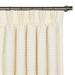 Eastern Accents Yearling Pleated Sheer Linen Semi-Sheer Pinch Pleat Single Curtain Panel Metal in White | 108 H in | Wayfair 7V8-CUC-221-PPD
