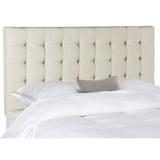 Darby Home Co Upholstered Panel Headboard Linen/Cotton/Polyester in Brown | 53.5 H x 78.3 W x 4.7 D in | Wayfair DBHM8487 46028667