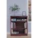 Winston Porter Latifa 36" H x 30.44" W Standard Bookcase Wood in Brown | 36 H x 30.44 W x 10.5 D in | Wayfair F799936C3BAC43499C82BC36E3875DDF