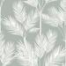 York Wallcoverings King Palm Silhouette 33' L x 20.5" W Wallpaper Roll in Gray/White | 20.5 W in | Wayfair CV4412